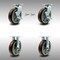 Service Caster 8 Inch Stainless Steel Polyurethane Caster Set with 2 Brakes/Swivel Lock 2 Rigid SCC-SS30S820-PPUB-TLB-BSL-2-R-2 - alternate 1